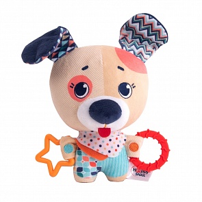 Музыкальная игрушка - Щенок Гарри, звук, погремушка, прорезыватели (Happy Snail, 19HS01MDG)